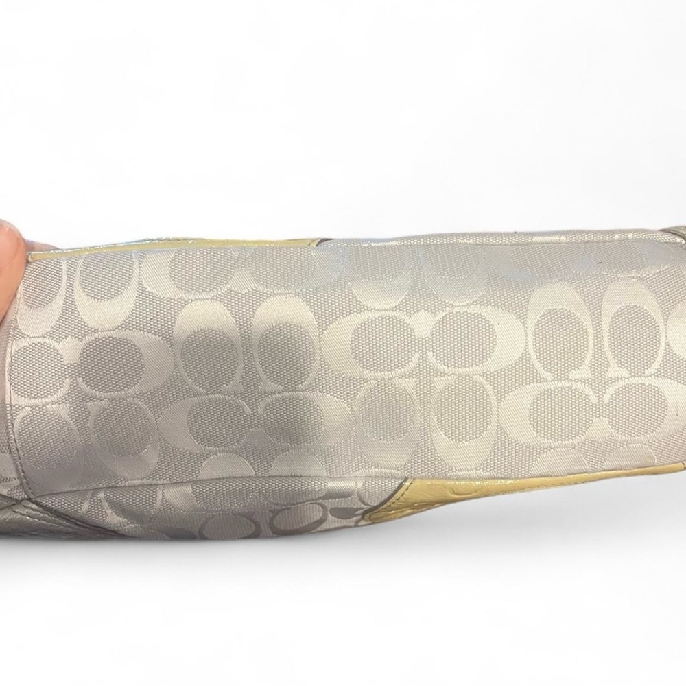 Coach Patchwork Collection purse, gray - Picture 3 of 8